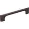 Jeffrey Alexander 128 mm Center-to-Center Brushed Oil Rubbed Bronze Asymmetrical Leyton Cabinet Pull 286-128DBAC - alternate 1